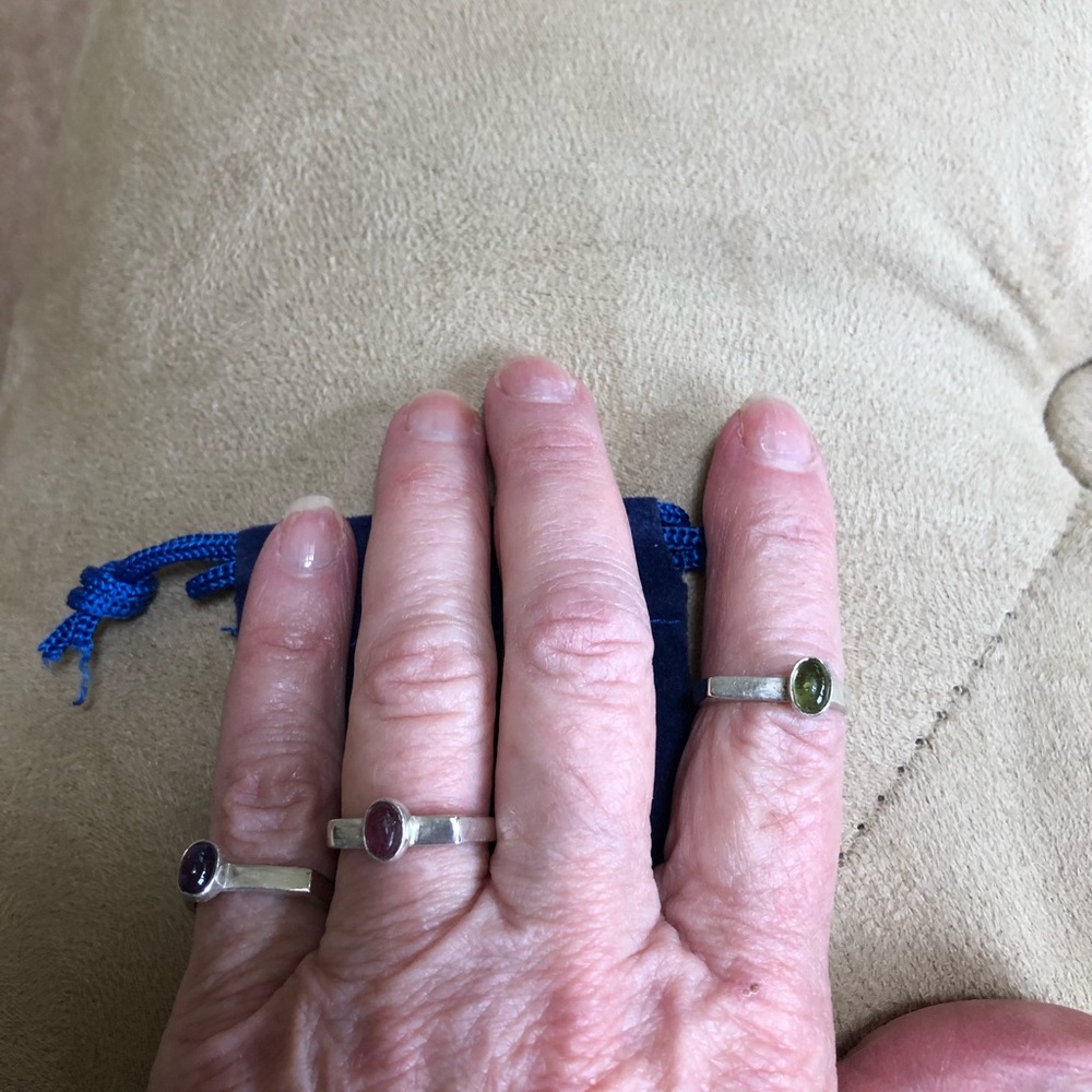 Stackable Silver Rings - image 4